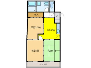 エスポワールイトウの物件間取画像